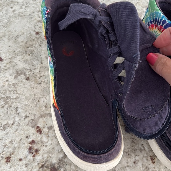 BILLY Colorful High-Top Kids Sneakers. SIZE 6M - Picture 5 of 9